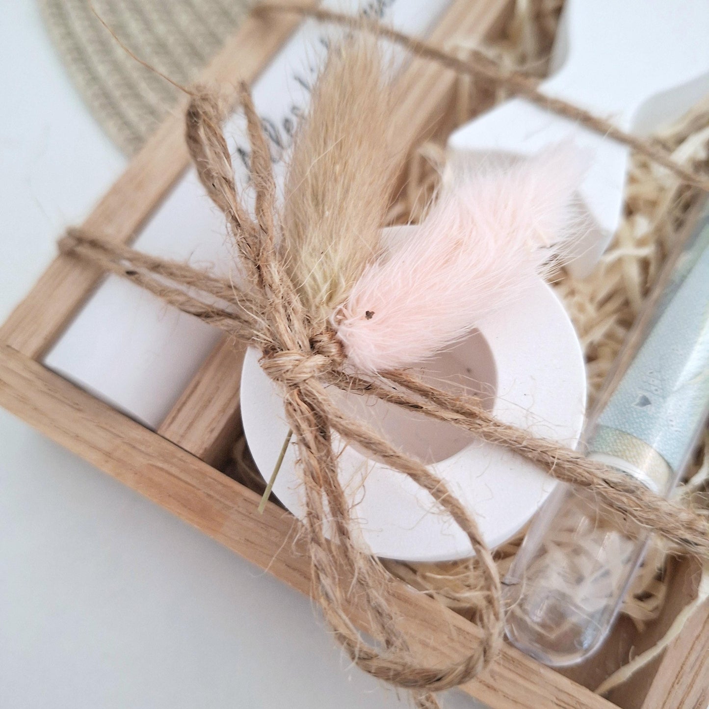 Kommunion Geldgeschenk Kommunionsgeschenk Geschenkset Fisch Var. 2 Kerzenhalter rund Reagenzglas Jungen Mädchen Kommunionskerze Gutschein
