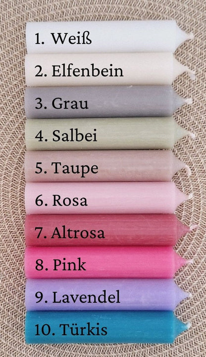 Einzugsgeschenk Einweihungsgeschenk Geschenkset zum Umzug zum Hauskauf Kerzenhalter Stabkerze Schriftzug mit Holzbox