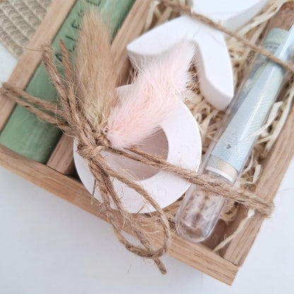 Taufe Geldgeschenk Taufgeschenk Fisch Variante 1 Kerzenhalter rund und Reagenzglas Geschenkset für Mädchen und Jungen zur heiligen Taufe